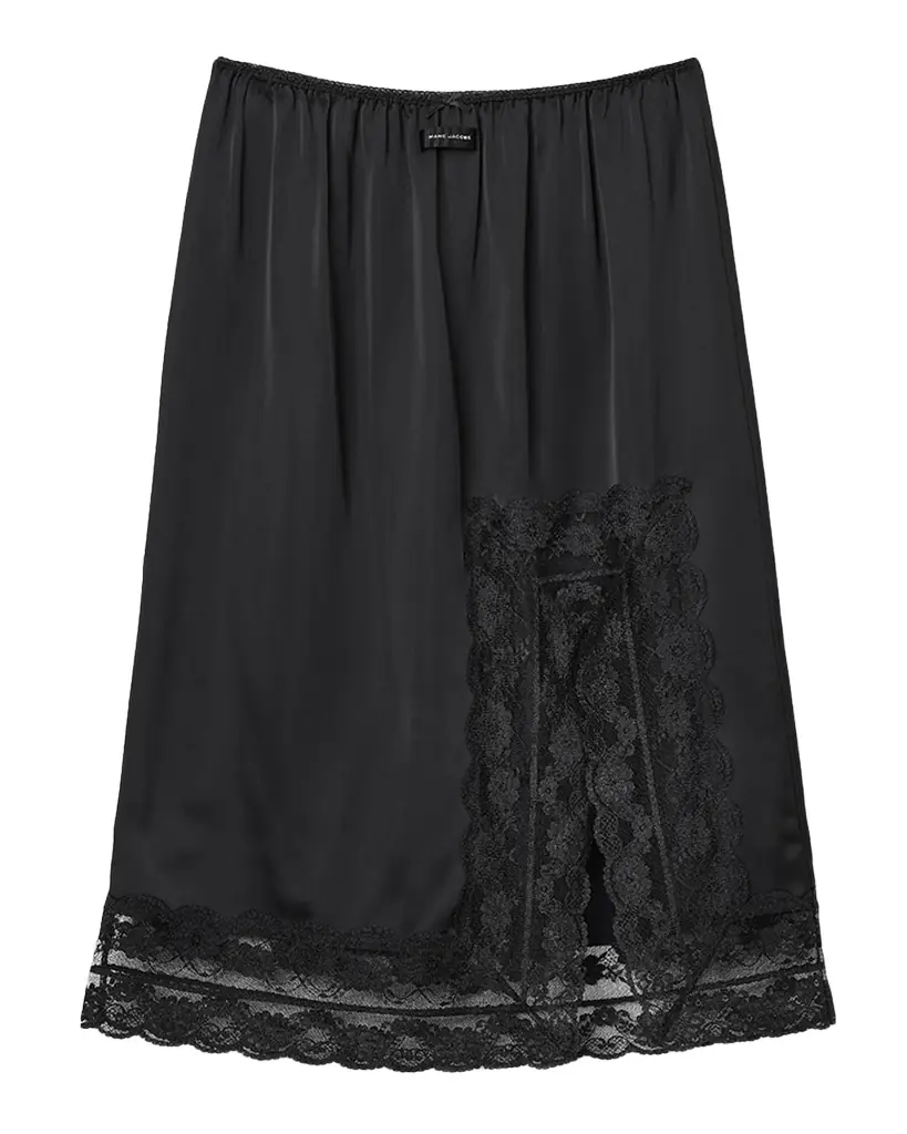 Marc Jacobs Satin Slip Skirt