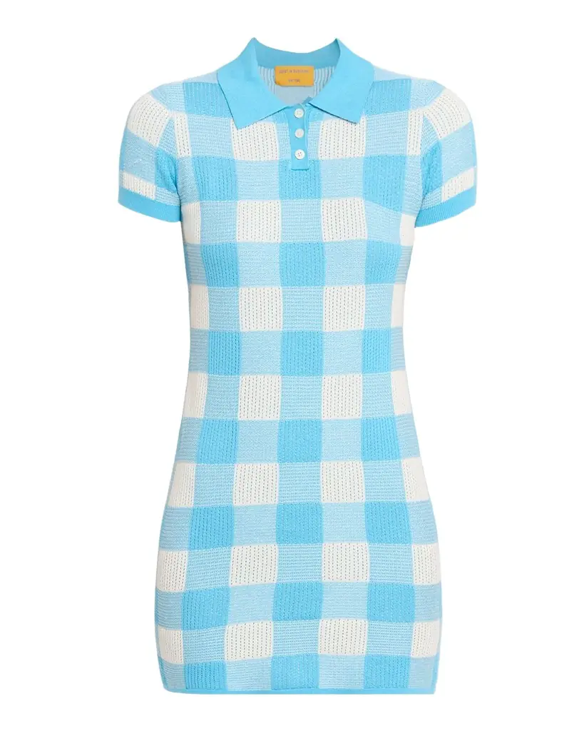 Guest in Residence Gingham Polo Dress