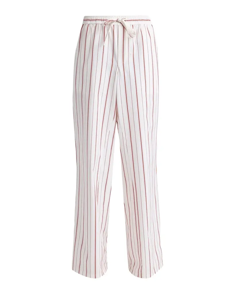 Dolce & Gabbana Men 's Multi-Stripe Poplin Drawstring Lounge Pants