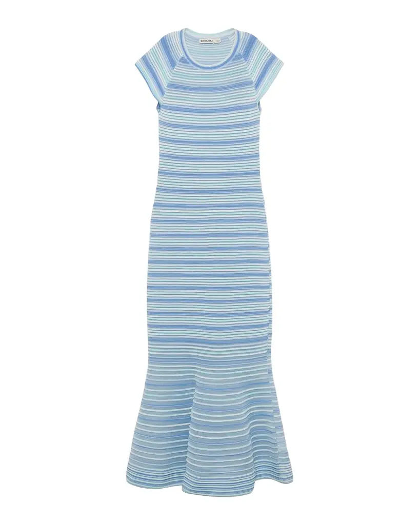 SIMKHAI Danica Knit Midi Dress