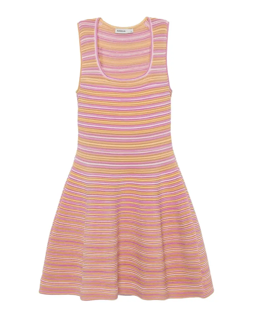 SIMKHAI Cally Knit Mini Dress