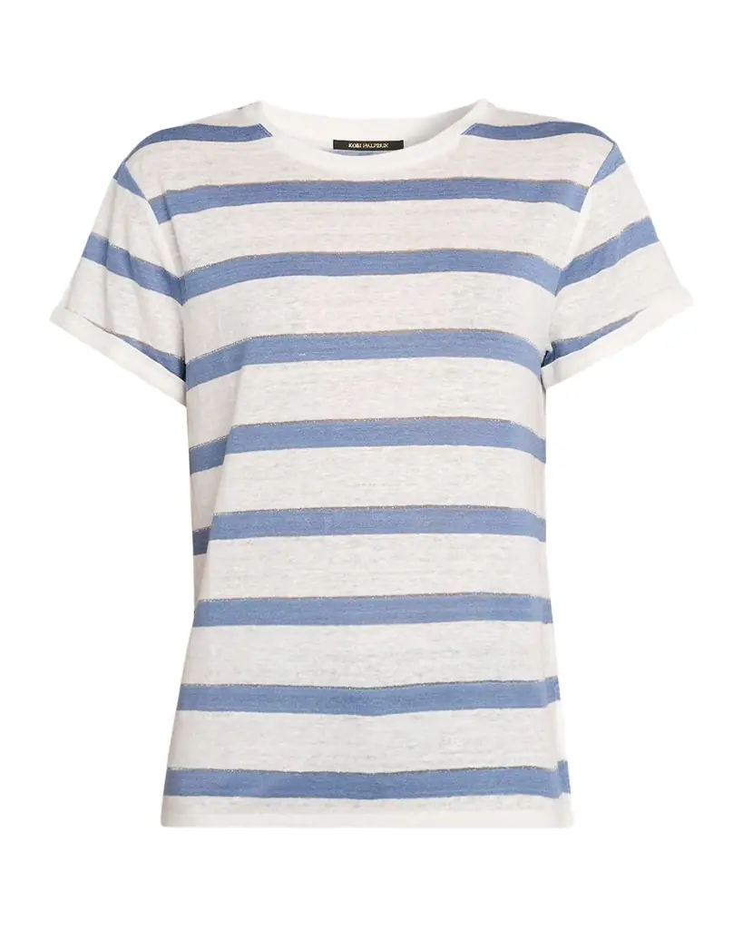 Kobi Halperin Kendall Striped Knit Tee - Women's Clothing