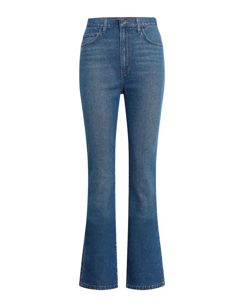 Favorite Daughter The Valentina Super High-Rise Mini Bootcut Jeans