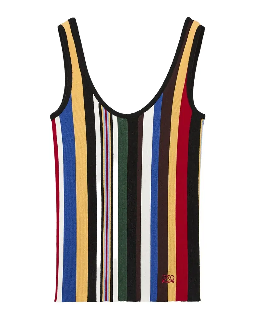 Loewe Striped Rib Tank Top