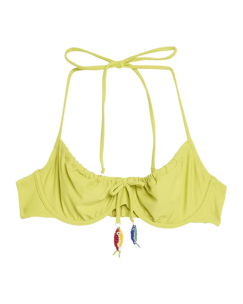 Solid and Striped The Lolita Halter Bikini Top