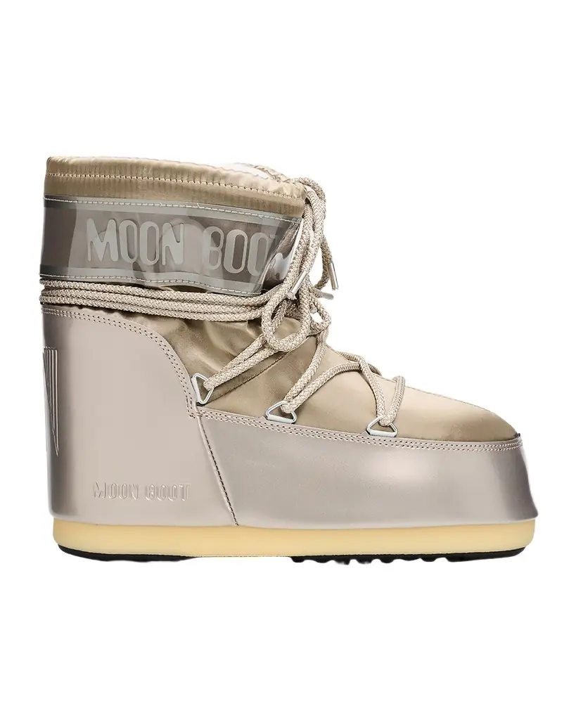 Moon Boot Icon Glance Satin Low Snow Boots