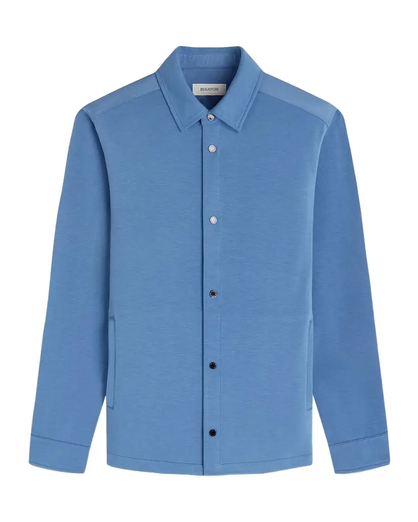 Bugatchi en 's Soft Touch Knit Shirt Jacket
