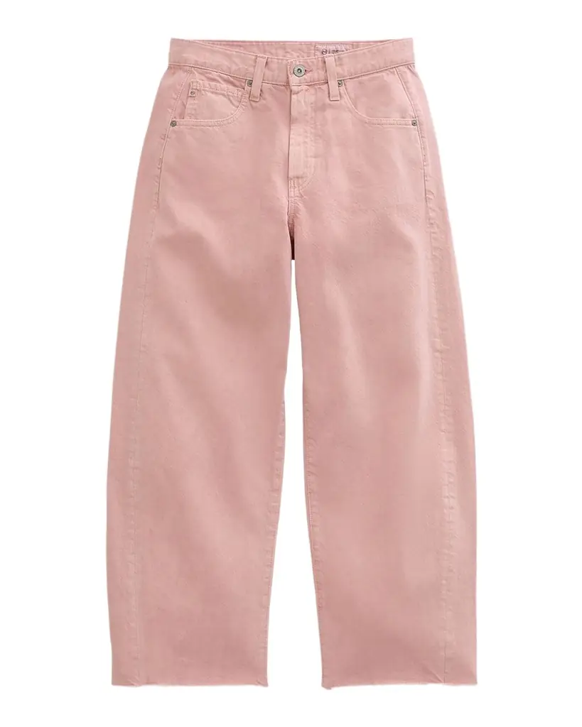 AG Jeans Hattie High-Rise Barrel Jeans