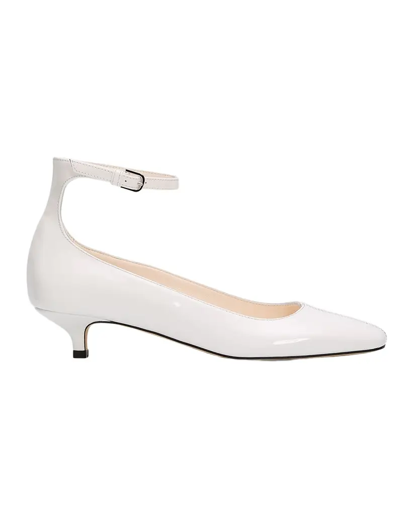 Toteme Patent Leather Anklet Pumps