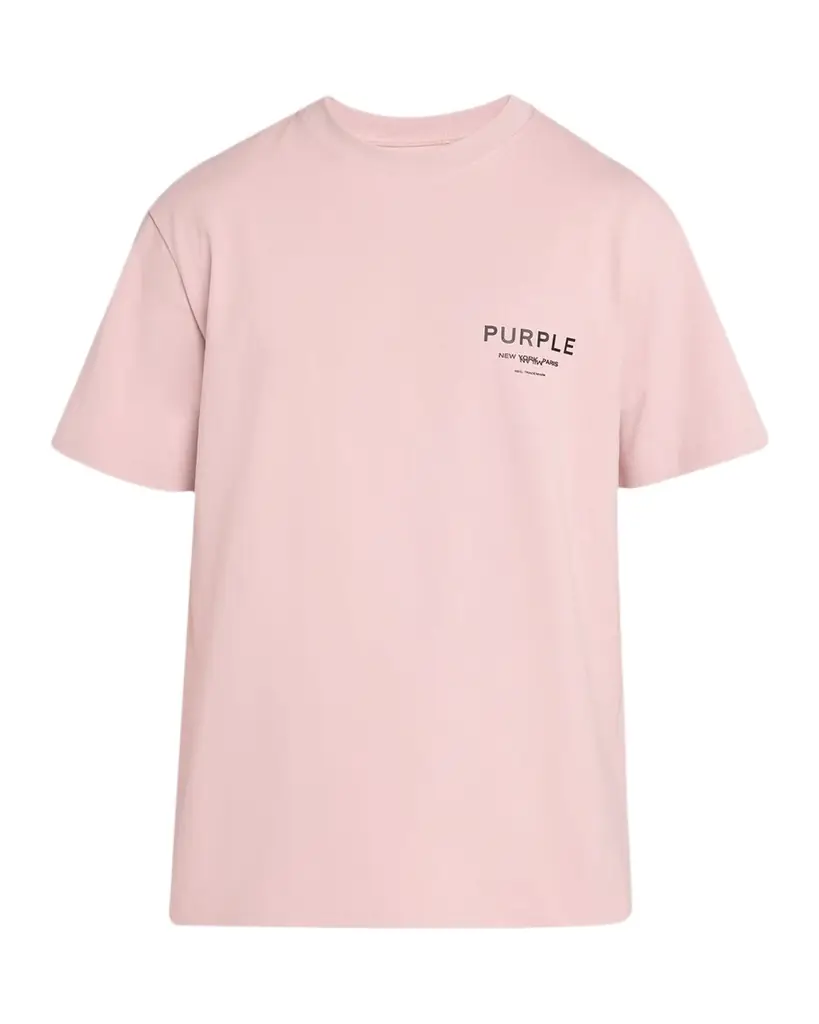 PURPLE Men 's Jersey Logo T-Shirt