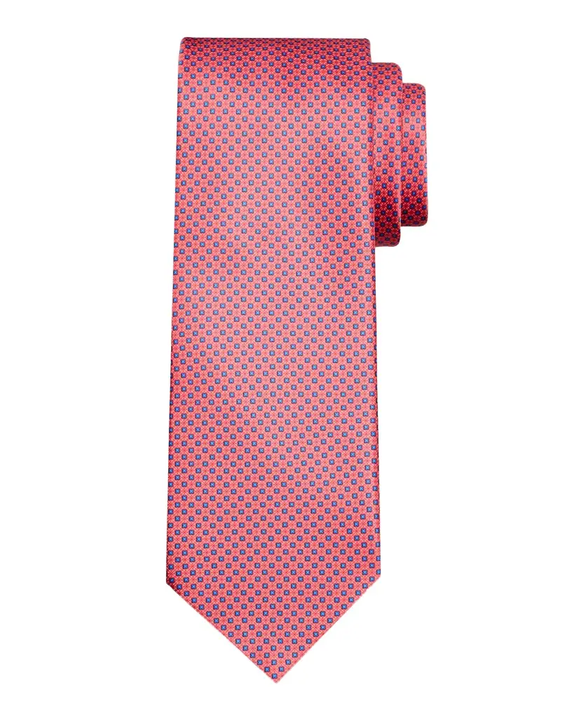 Stefano Ricci Men 's Micro-Geometric Diamond Silk Tie