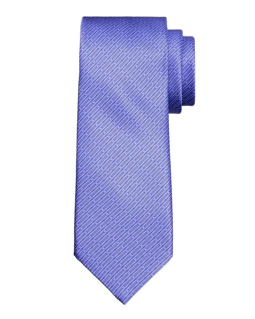 Stefano Ricci Men 's Dotted Line Silk Jacquard Tie