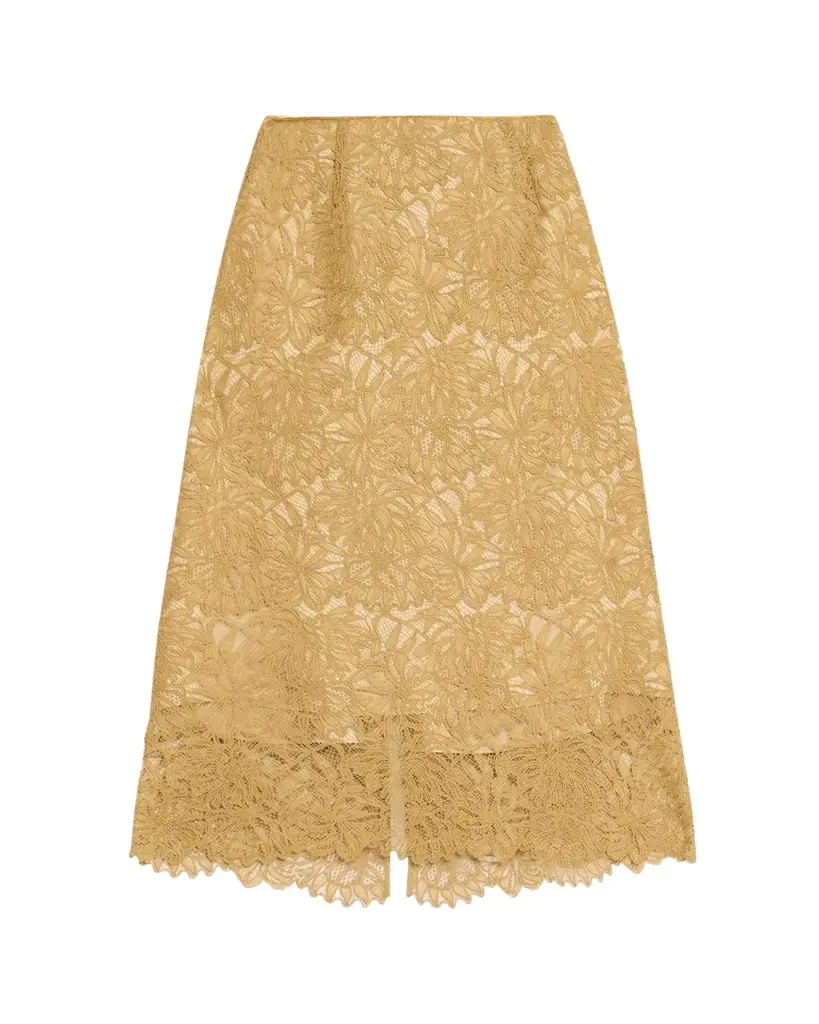 Vince Lace Slip Skirt