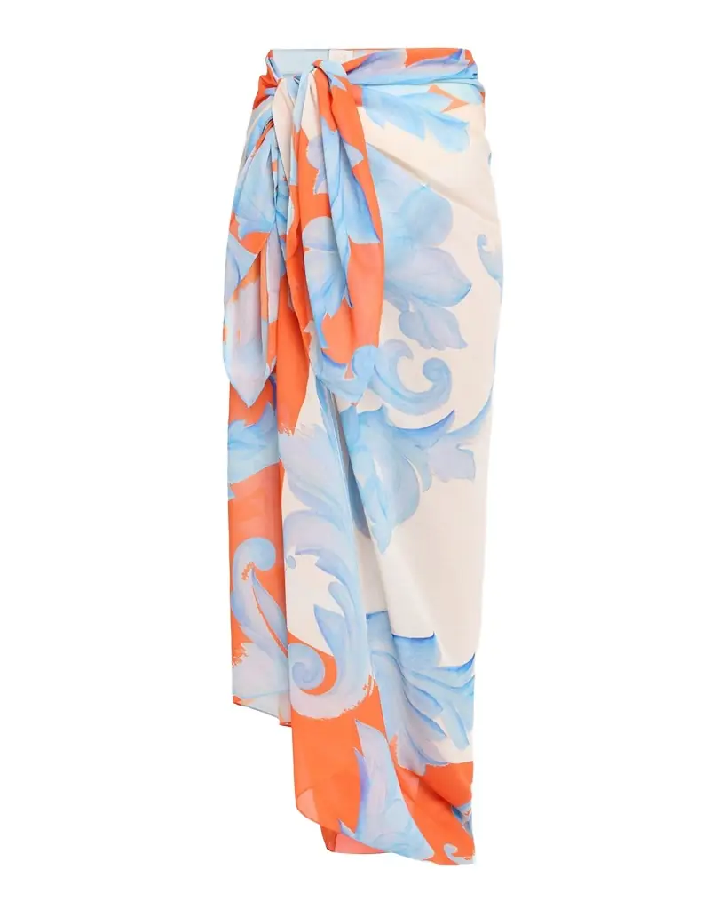 Milly Canopee Printed Sarong Coverup
