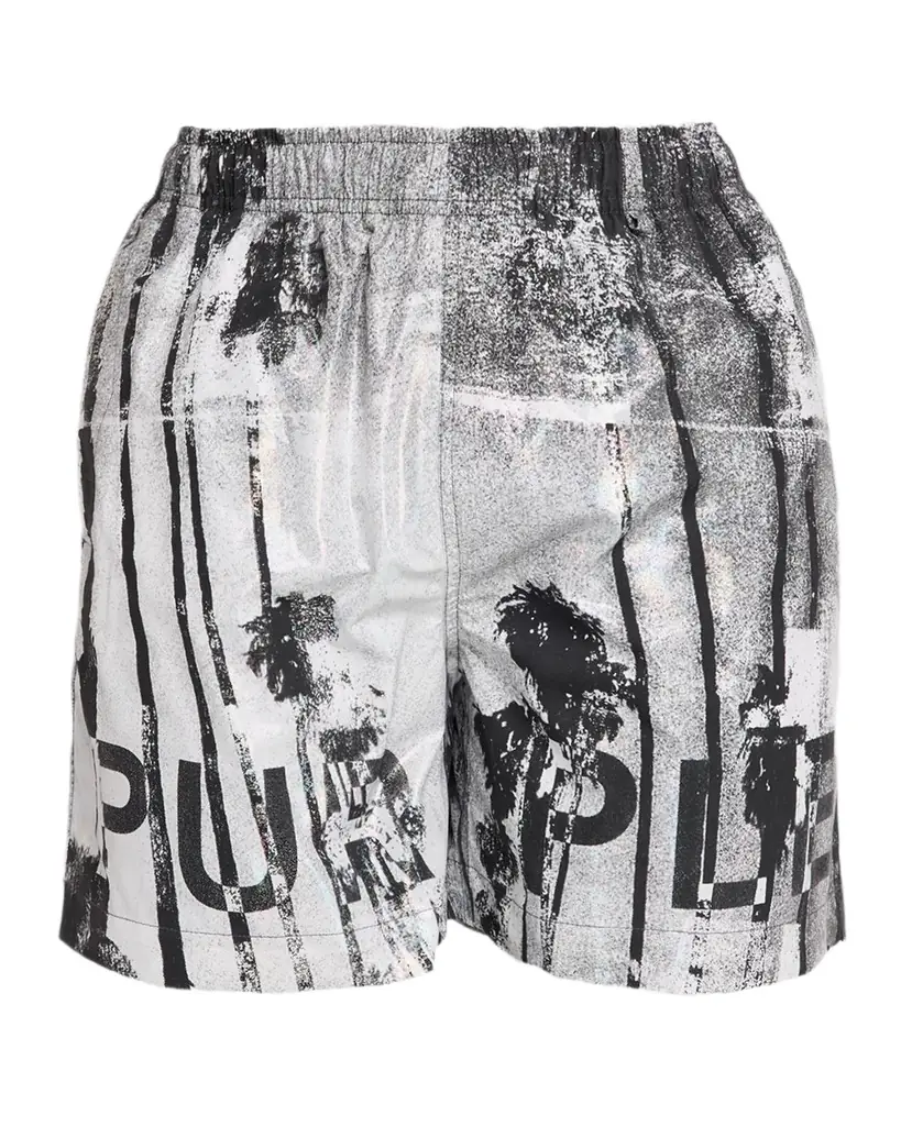 PURPLE Men 's All-Round Palm Logo Pull-On horts