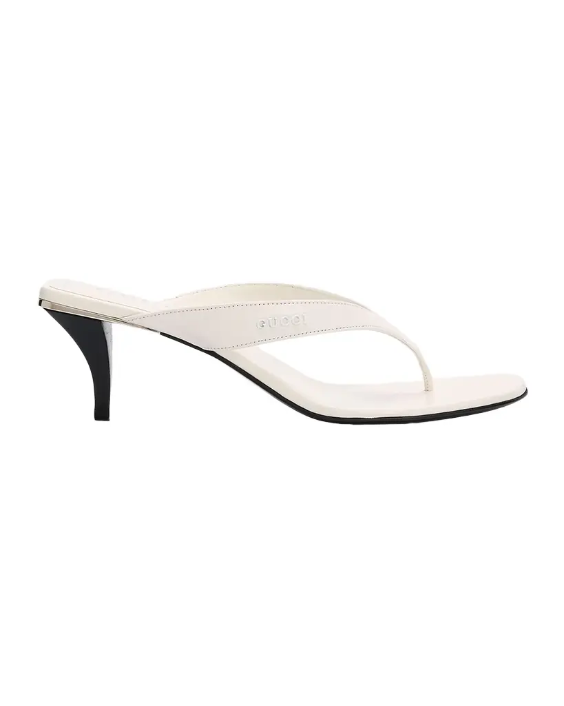 Gucci 55mm Neo Leather Thong Sandals
