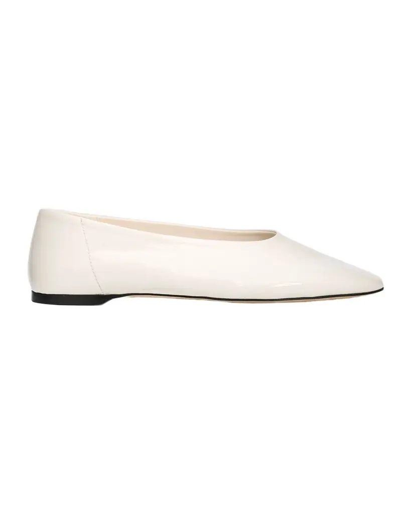 Toteme Slip Leather Ballerina Flats