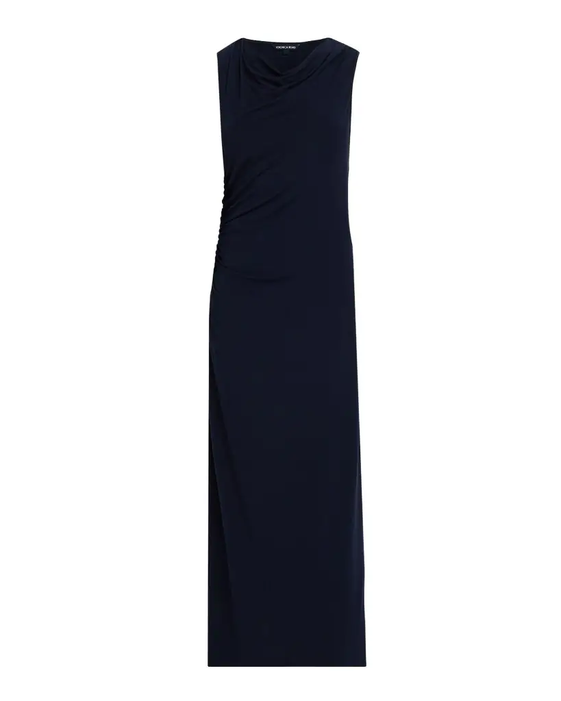 Veronica Beard Kerilyn Ruched Jersey Maxi Dress