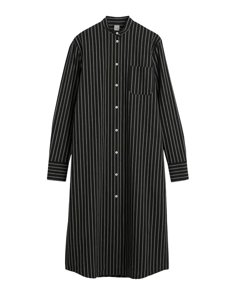 Toteme Garderob Striped Summer Tunic Shirt