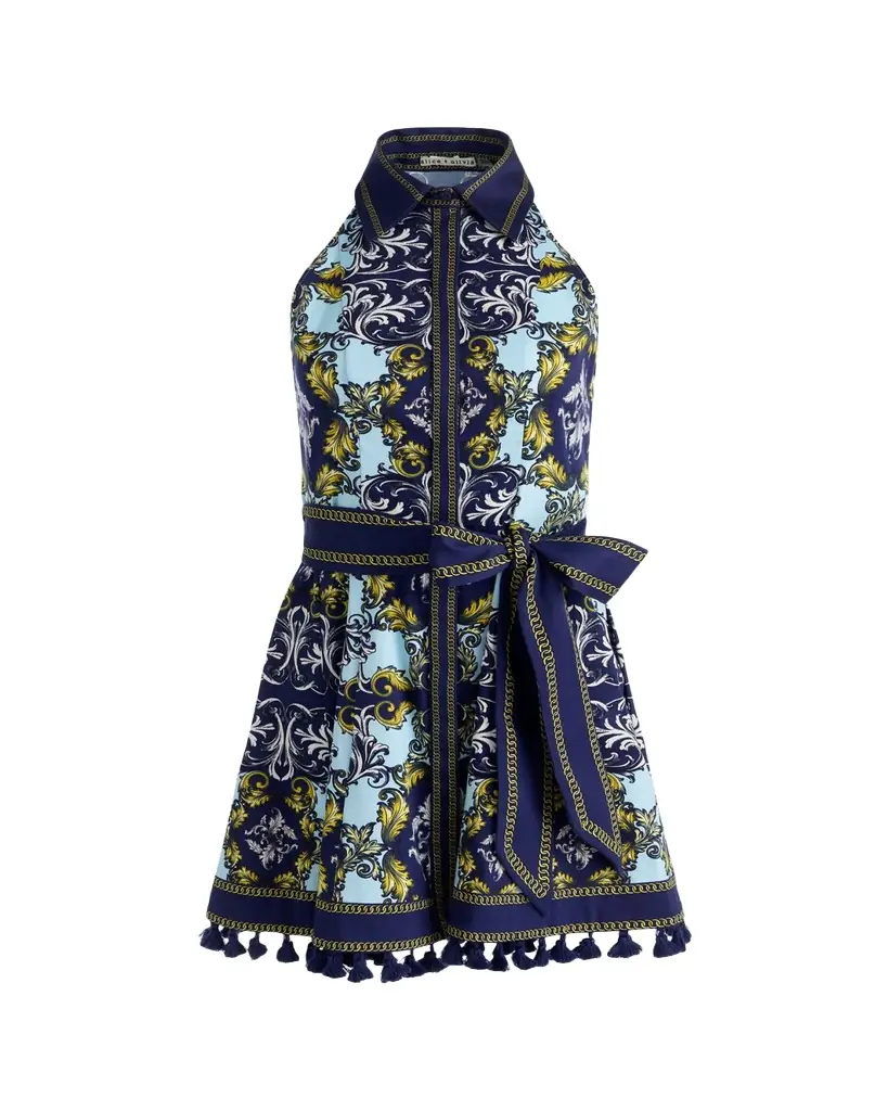 ALICE + OLIVIA Lucy Sleeveless Mini Dress