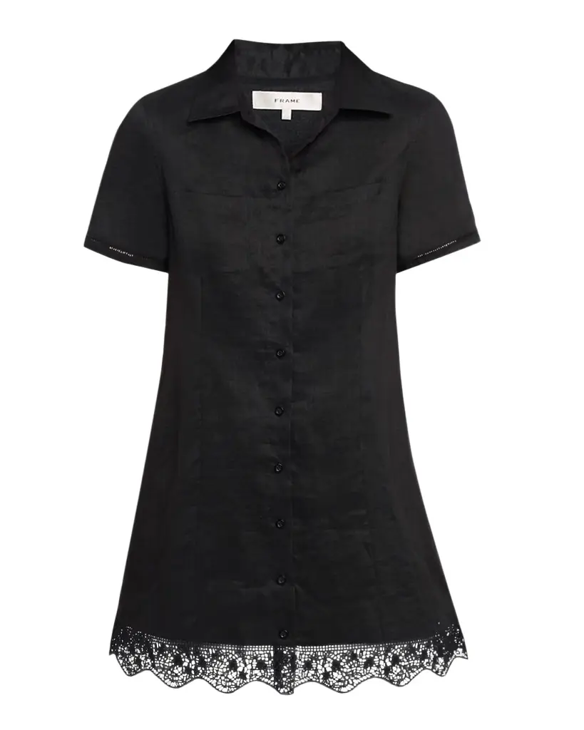 FRAME The Embroidered Seaside Dress