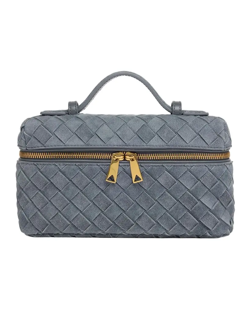 Bottega Veneta Bang Bang Suede Crossbody Vanity Bag