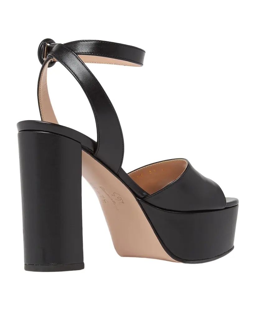 Gianvito Rossi 70MM Leather Platform Sandals