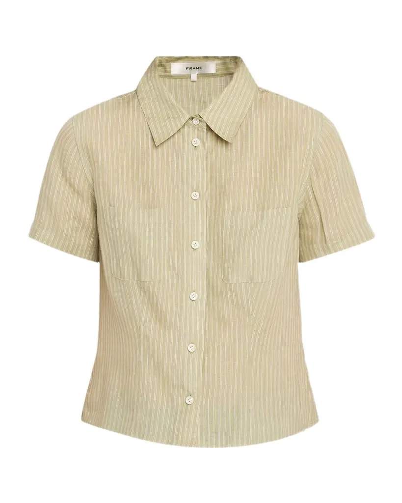 FRAME The Linen Seaside Shirt