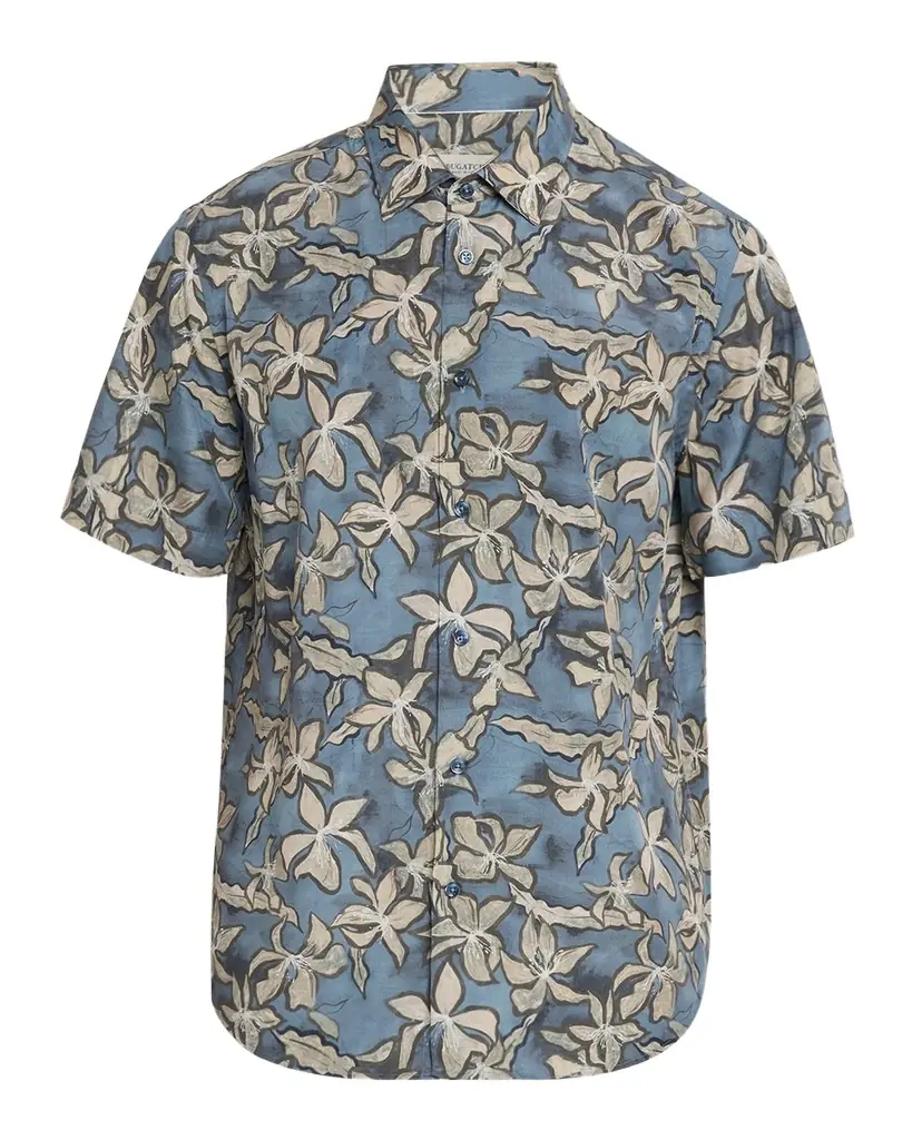 Bugatchi Men 's Orson Lyocell Floral Camp Shirt - Women's Clothing