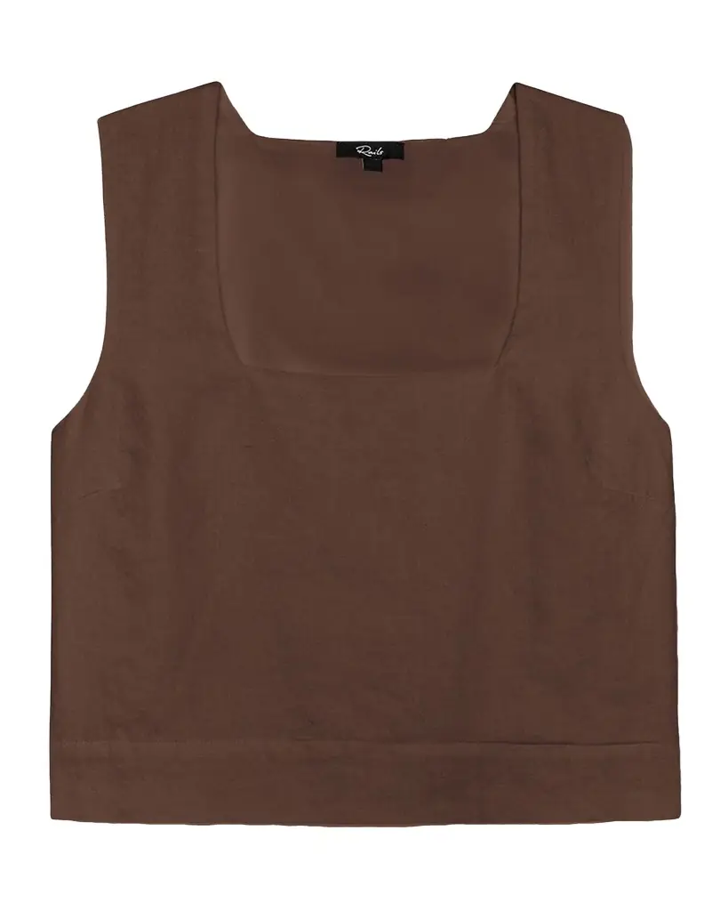 Rails Akira Linen Crop Top