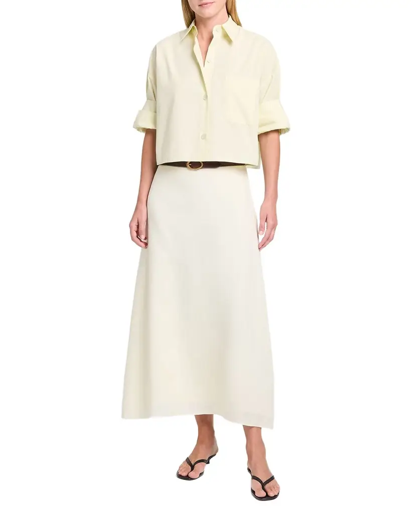 TWP Next Ex Cropped Shirt