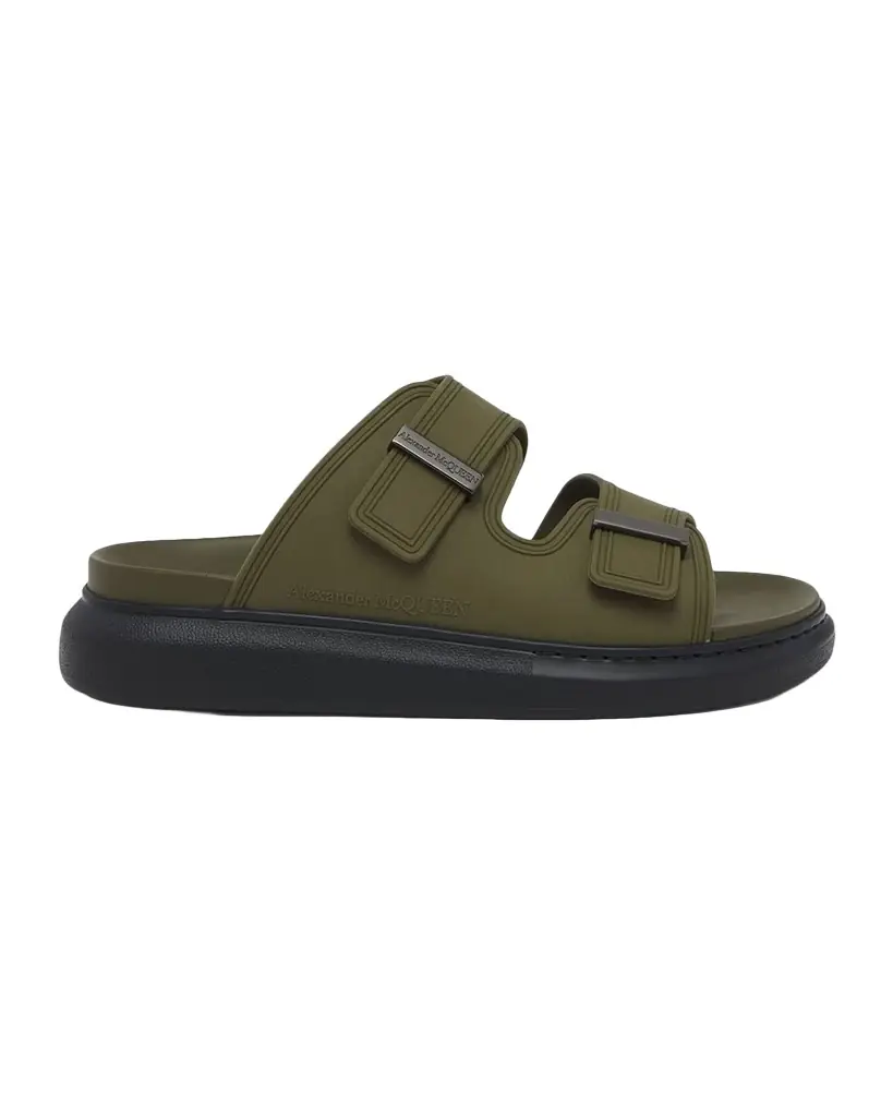 McQueen Men 's Hybrid Rubber Slides