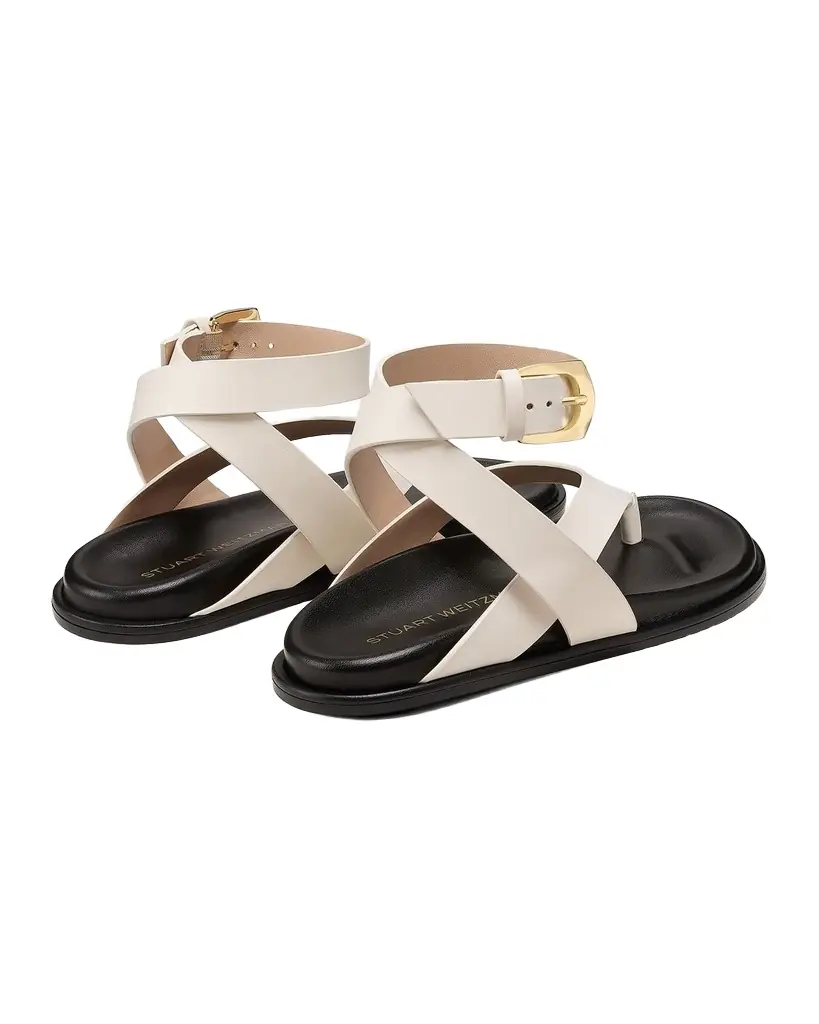 Stuart Weitzman MaryKate Leather Sandals