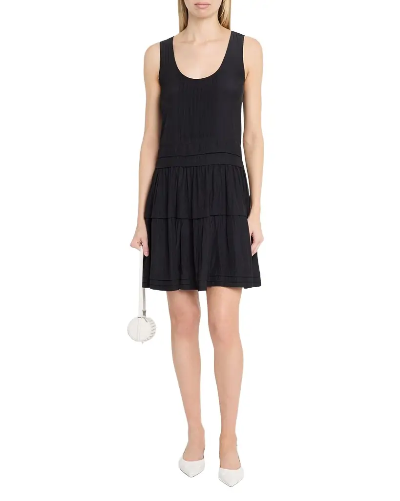 Ramy Brook Paola Drop-Waist Mini Dress