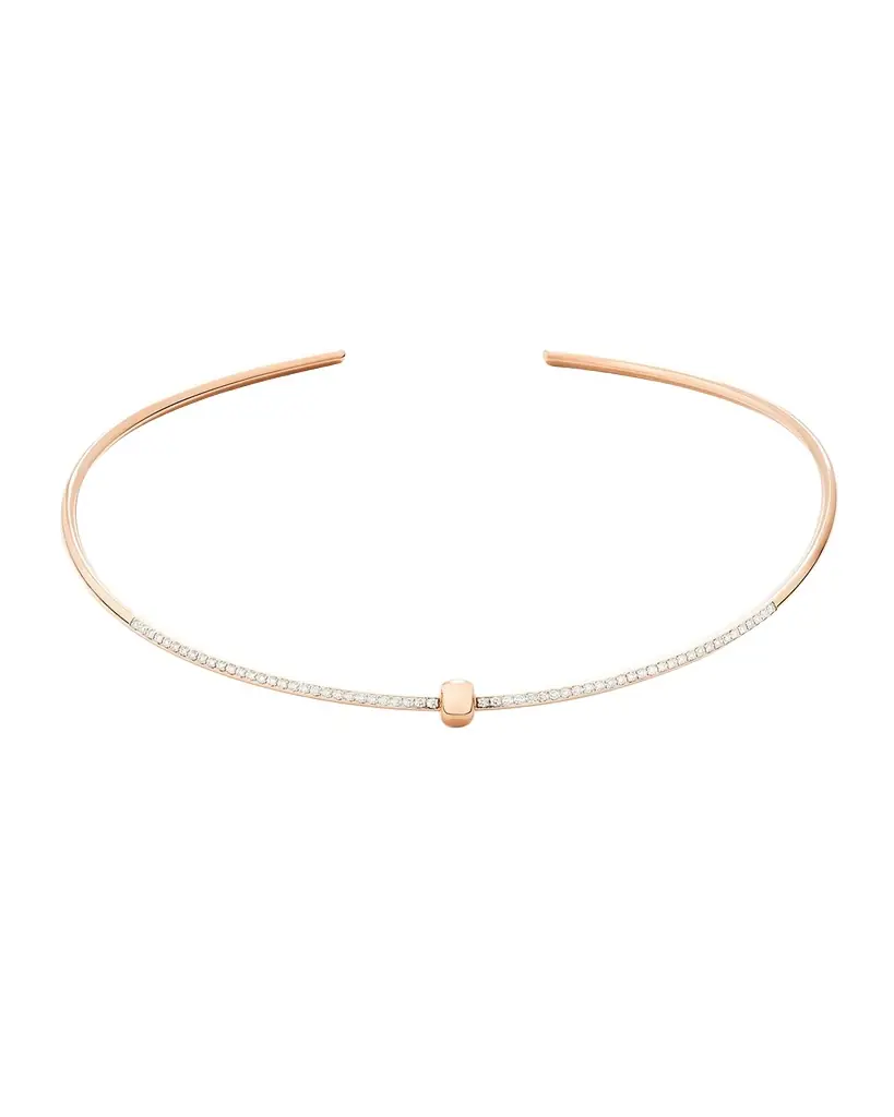 Pomellato Together 18K Rose Gold Diamond Choker