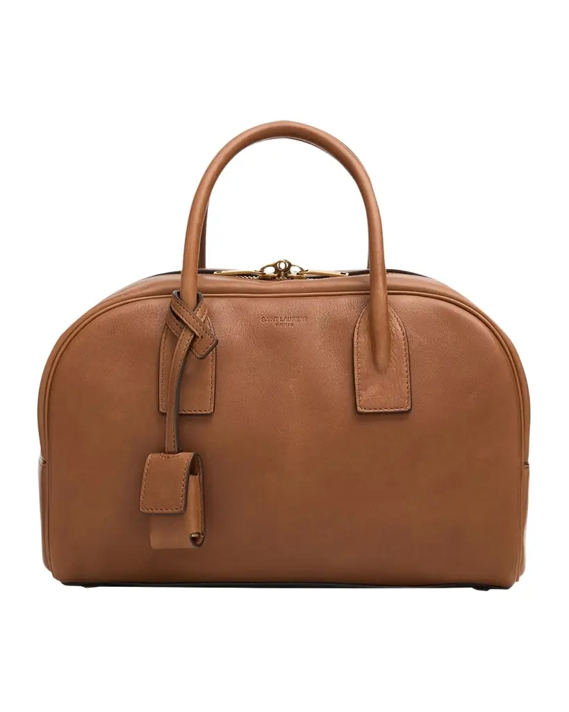 Saint Laurent Sac De Jour Boston Medium Top-Handle Bag in Smooth Leather