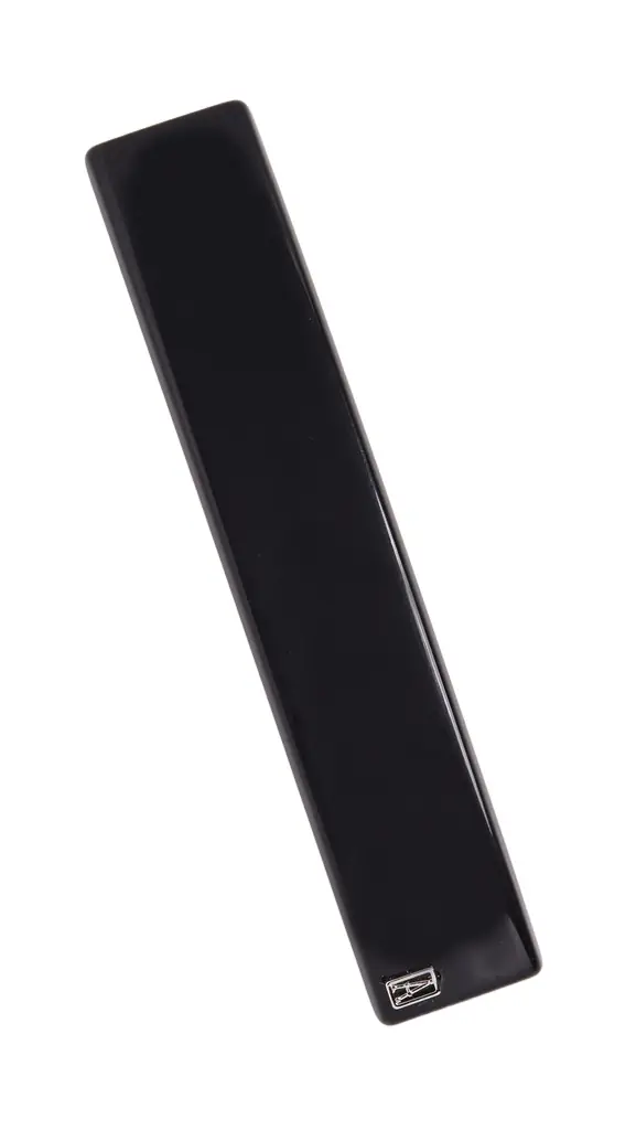 Alexandre de Paris Thin Hair Clip Black One Size