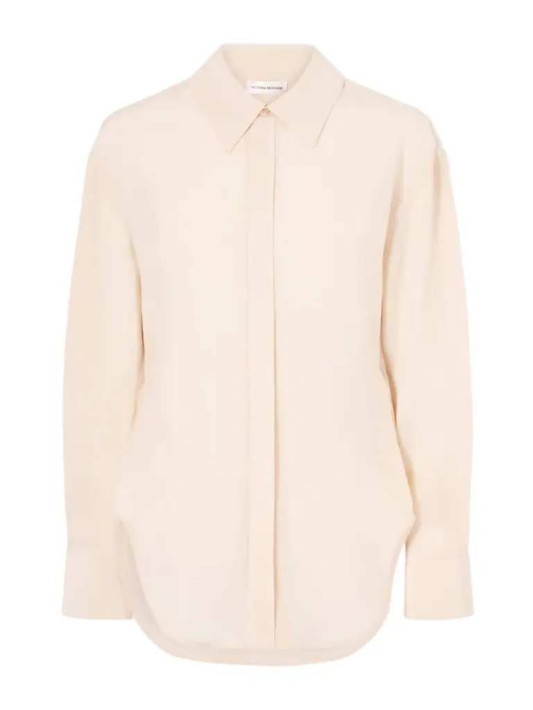 Victoria Beckham Silk-crepe Shirt
