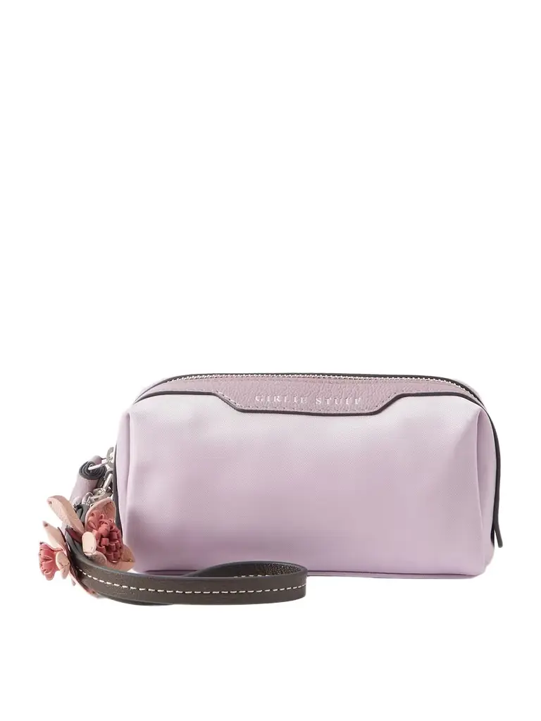 Anya Hindmarch Sakura Blossom Leather-trimmed Shell Cosmetics Case - Women's Accessories