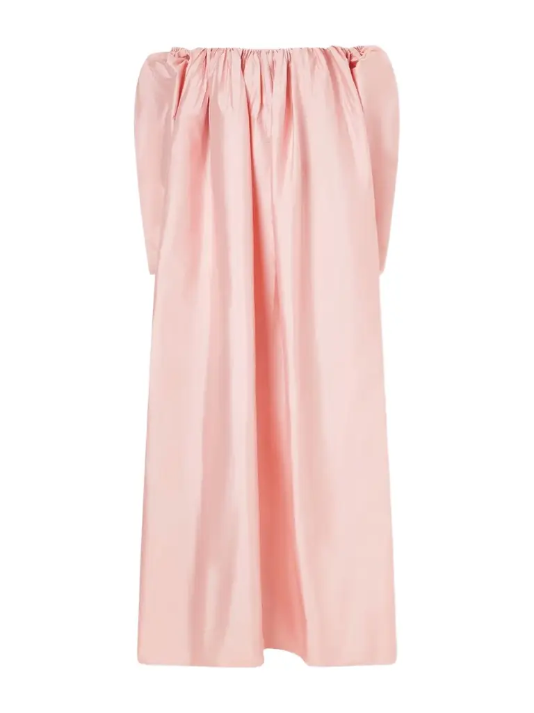 Abadia Eleanor Off-the-shoulder Taffeta Gown