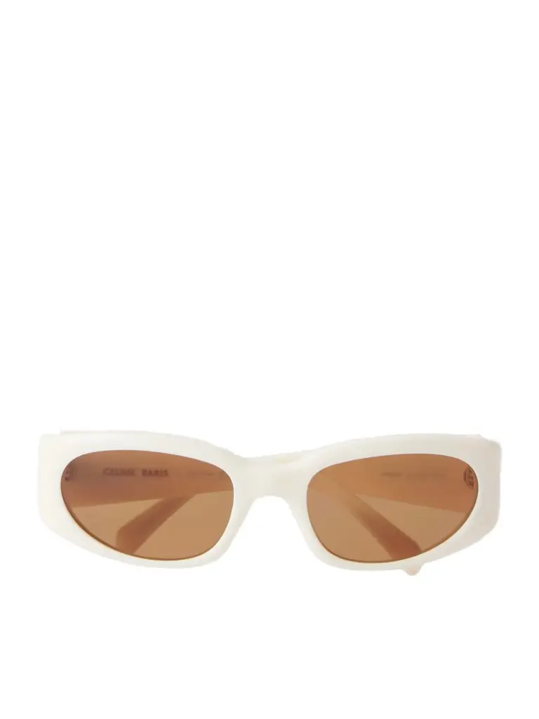 Journey Round-frame Acetate Sunglasses