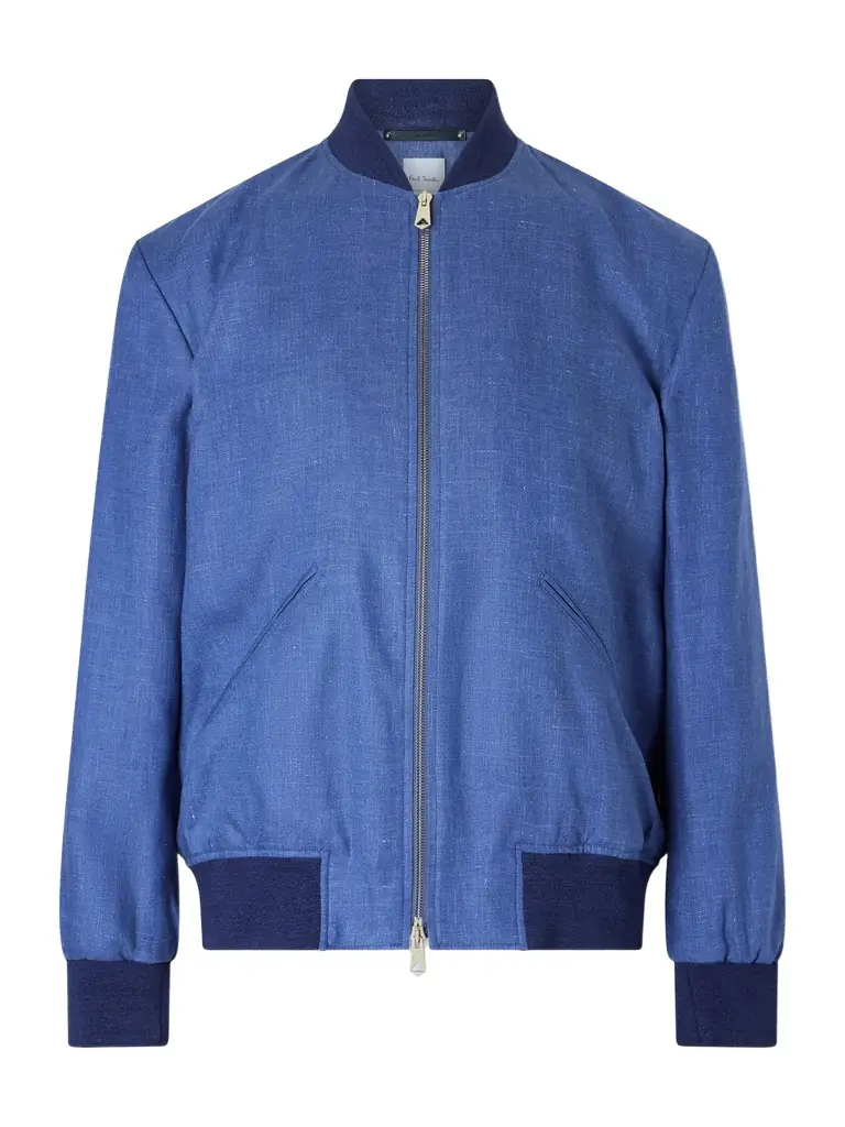 Paul Smith Linen Bomber Jacket - Men