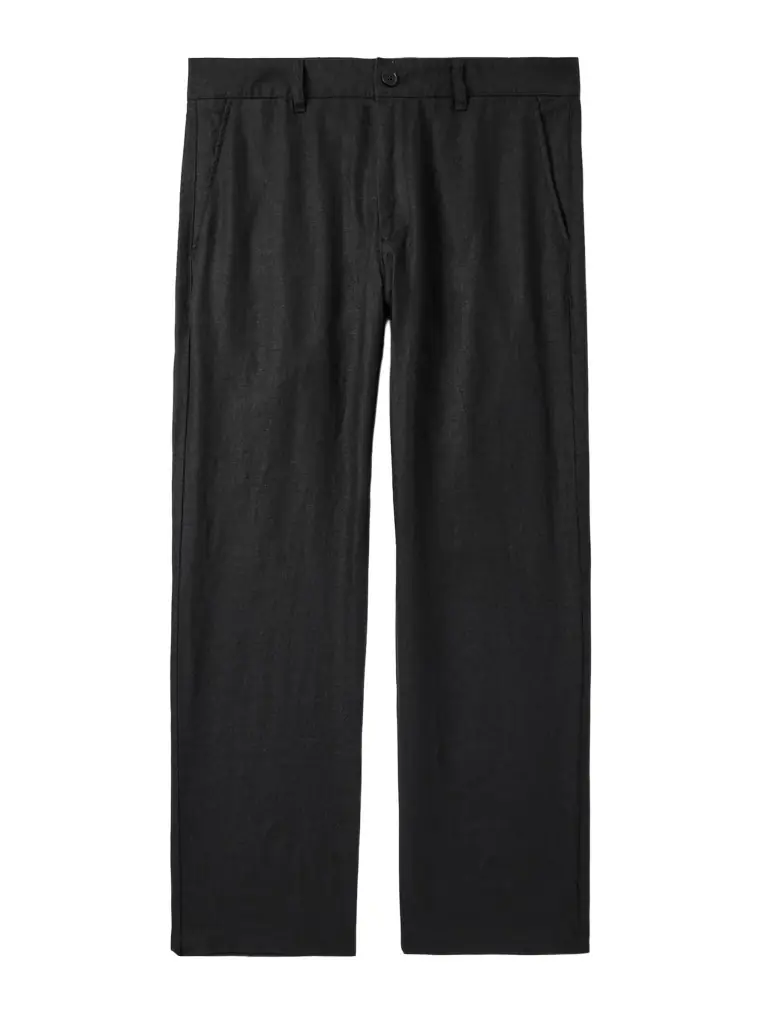 NN07 Aden 1454 Straight-Leg Linen Suit Trousers - Men