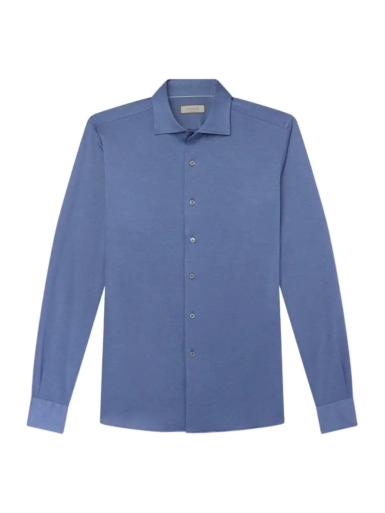 Canali Cotton and Lyocell-Blend Shirt - Men