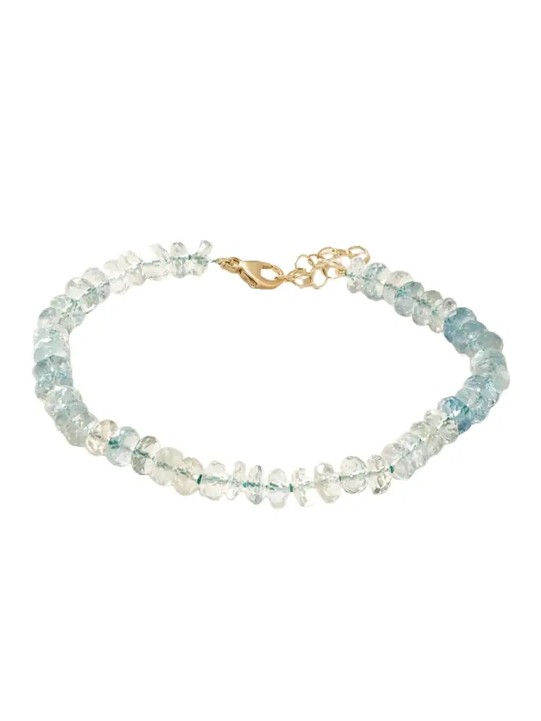 JIA JIA Oracle 14-karat Gold Aquamarine Bracelet