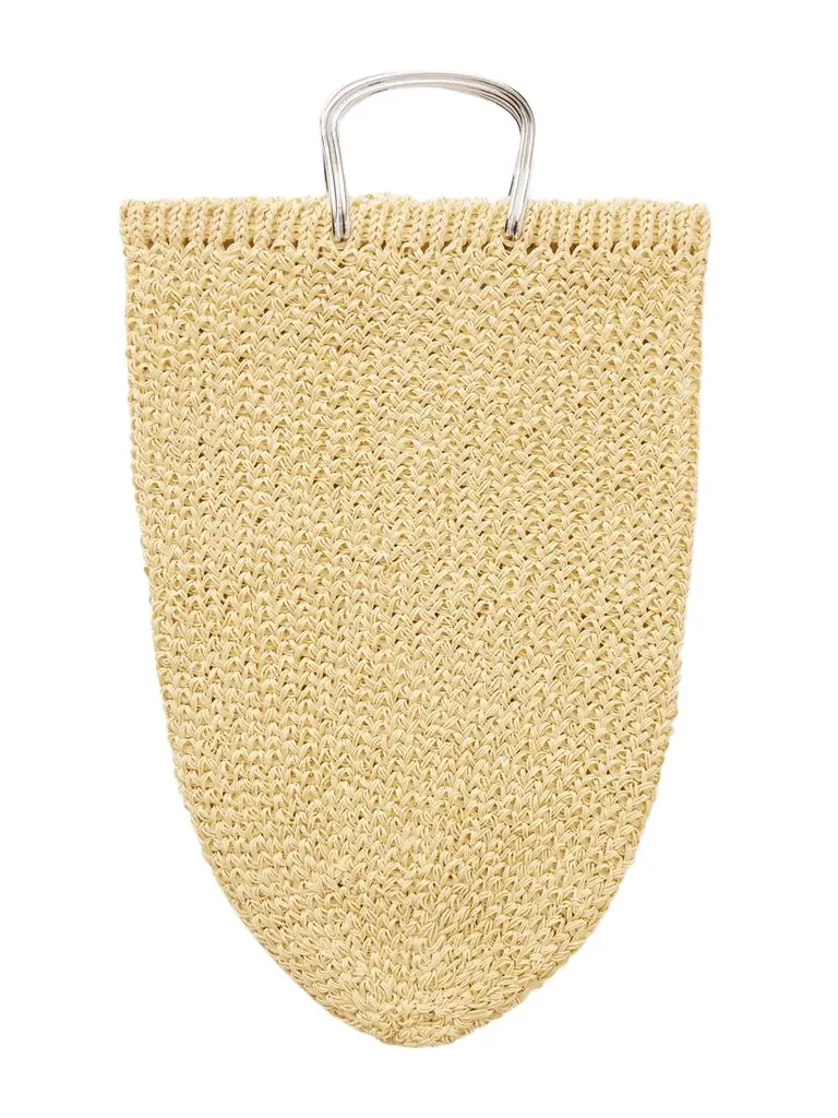 Tory Burch Woven Raffia Tote Bag