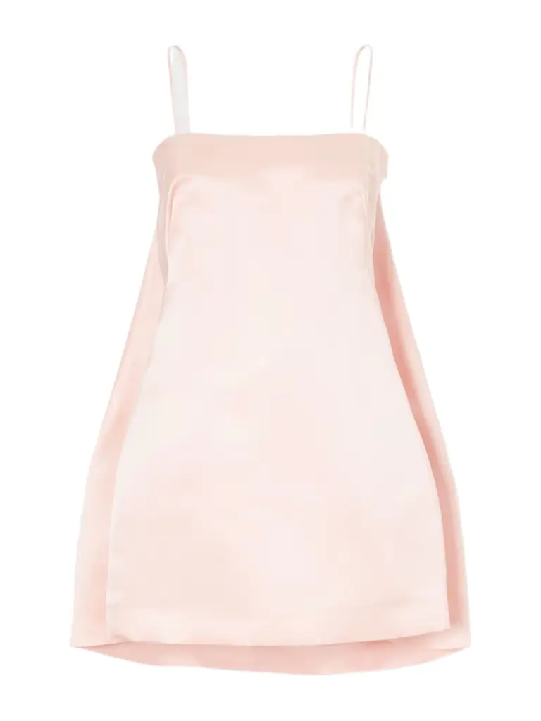 Givenchy Cape-effect Silk-satin Mini Dress