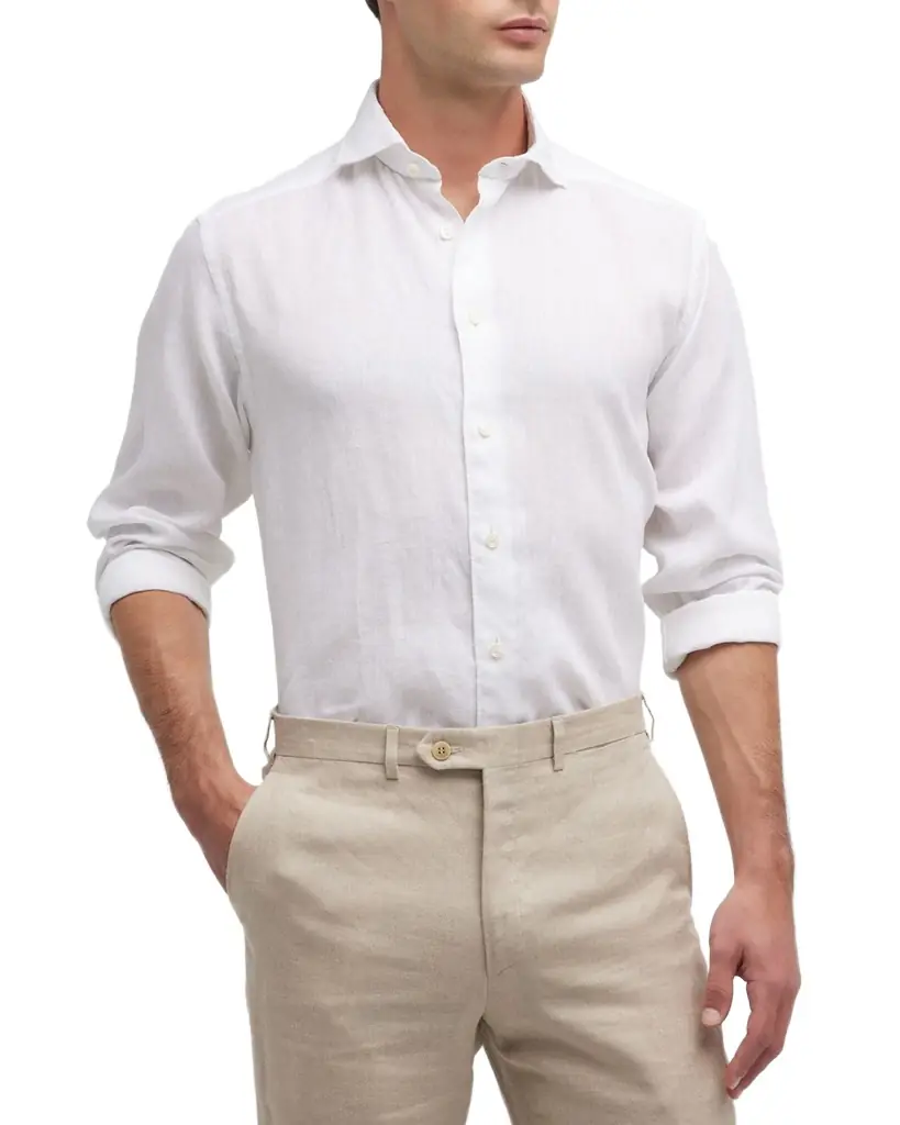 Eton Men 's Linen Sport Shirt