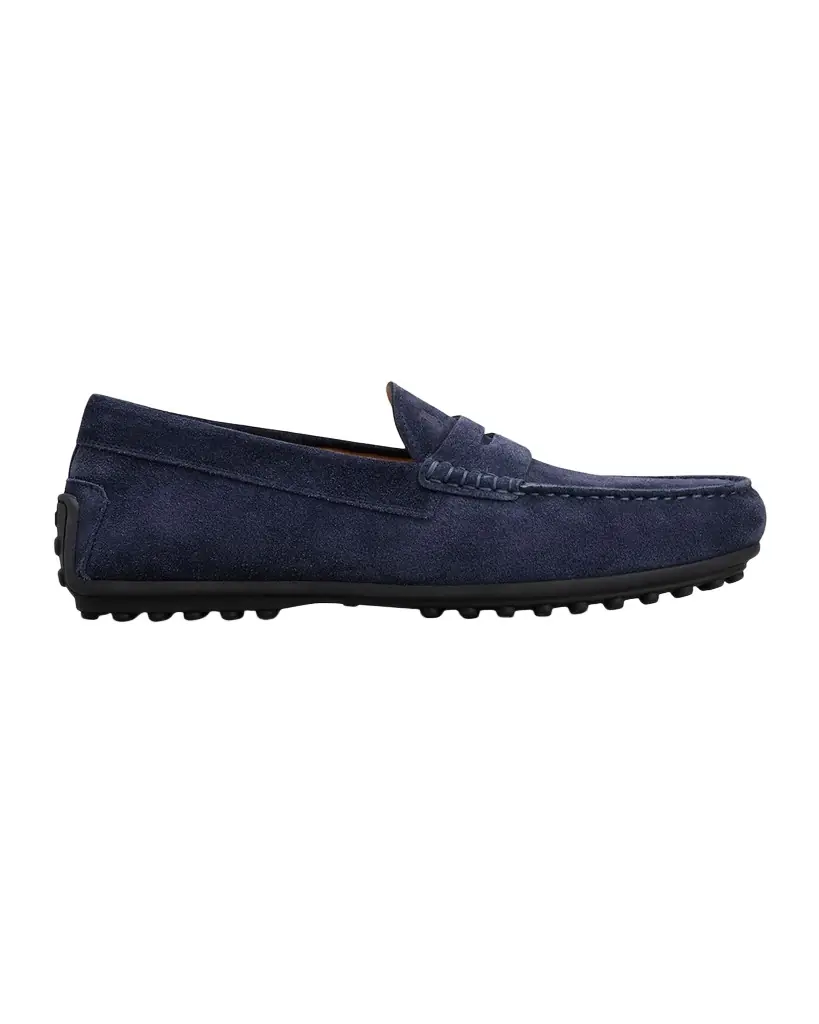 Tod 's Men 's City Gommino Suede Penny Loafers