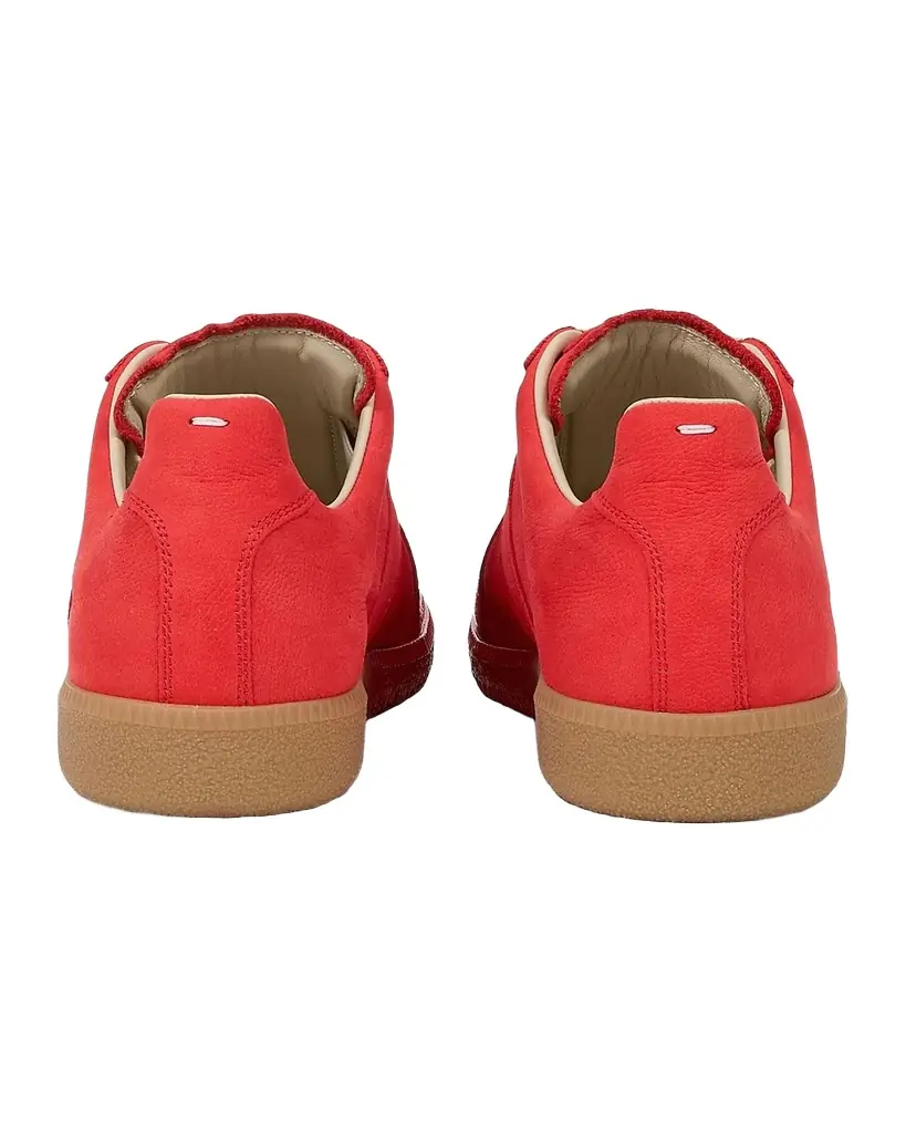 Maison Margiela Men 's Replica Sprayed Leather Low-Top Sneakers